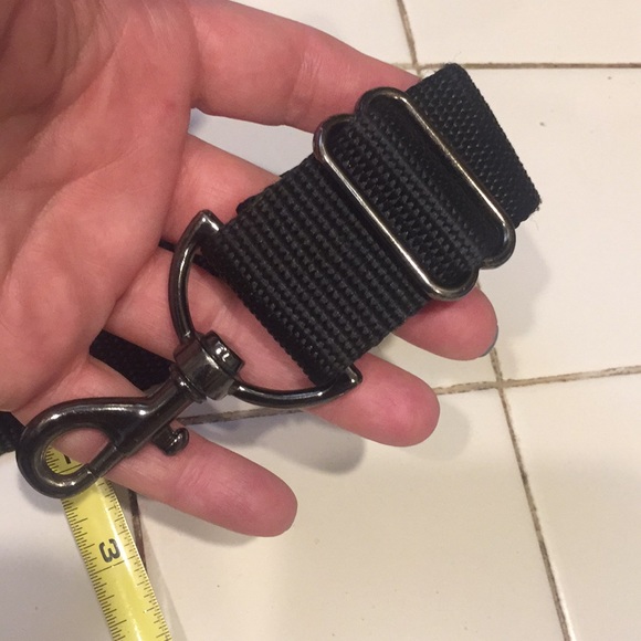 Canvas black strap for bag 30-42”, in great condition - Picture 7 of 9